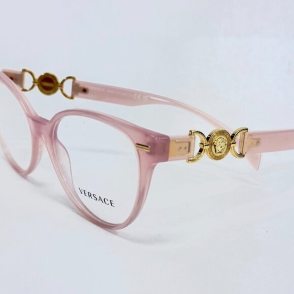 Versace Pink Cat Eye Prescription Glasses VE3334 main image 7
